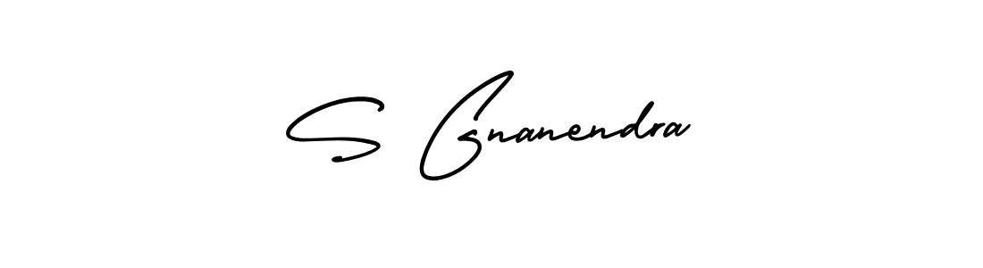 Similarly AmerikaSignatureDemo-Regular is the best handwritten signature design. Signature creator online .You can use it as an online autograph creator for name S Gnanendra. S Gnanendra signature style 3 images and pictures png