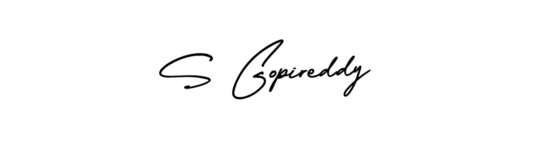 See photos of S Gopireddy official signature by Spectra . Check more albums & portfolios. Read reviews & check more about AmerikaSignatureDemo-Regular font. S Gopireddy signature style 3 images and pictures png