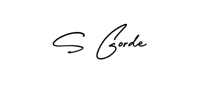 Make a short S Gorde signature style. Manage your documents anywhere anytime using AmerikaSignatureDemo-Regular. Create and add eSignatures, submit forms, share and send files easily. S Gorde signature style 3 images and pictures png