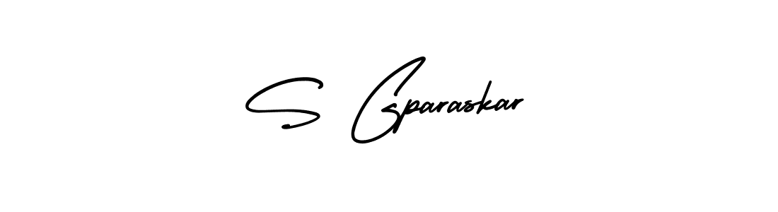 Make a beautiful signature design for name S Gparaskar. Use this online signature maker to create a handwritten signature for free. S Gparaskar signature style 3 images and pictures png