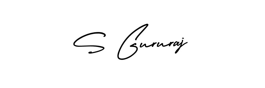 Make a beautiful signature design for name S Gururaj. Use this online signature maker to create a handwritten signature for free. S Gururaj signature style 3 images and pictures png