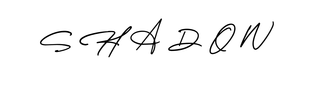 Also we have S H A D O W name is the best signature style. Create professional handwritten signature collection using AmerikaSignatureDemo-Regular autograph style. S H A D O W signature style 3 images and pictures png