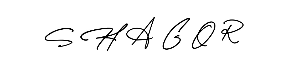 Also we have S H A G O R name is the best signature style. Create professional handwritten signature collection using AmerikaSignatureDemo-Regular autograph style. S H A G O R signature style 3 images and pictures png