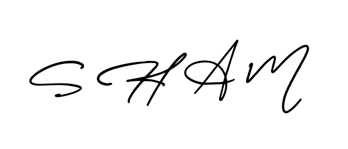 You can use this online signature creator to create a handwritten signature for the name S H A M. This is the best online autograph maker. S H A M signature style 3 images and pictures png