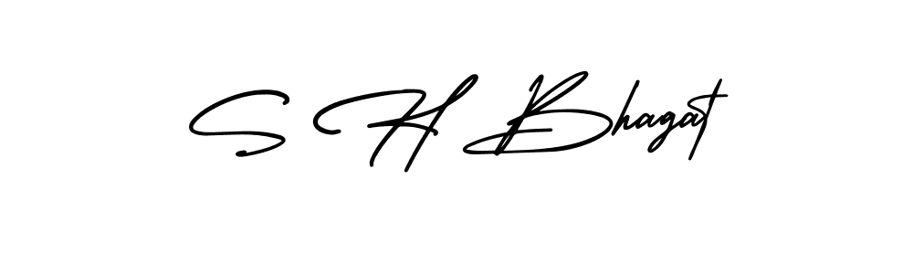 Also we have S H Bhagat name is the best signature style. Create professional handwritten signature collection using AmerikaSignatureDemo-Regular autograph style. S H Bhagat signature style 3 images and pictures png