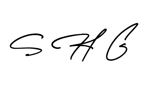 It looks lik you need a new signature style for name S H G. Design unique handwritten (AmerikaSignatureDemo-Regular) signature with our free signature maker in just a few clicks. S H G signature style 3 images and pictures png