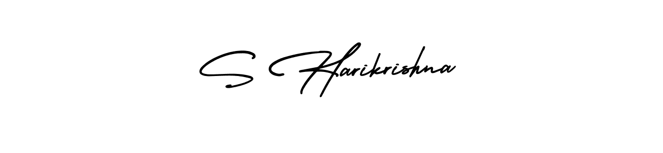 Make a beautiful signature design for name S Harikrishna. Use this online signature maker to create a handwritten signature for free. S Harikrishna signature style 3 images and pictures png