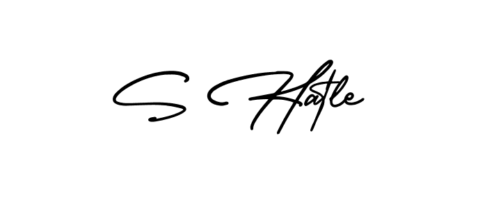 Also we have S Hatle name is the best signature style. Create professional handwritten signature collection using AmerikaSignatureDemo-Regular autograph style. S Hatle signature style 3 images and pictures png