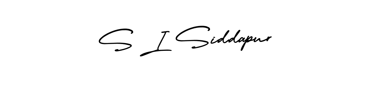 if you are searching for the best signature style for your name S I Siddapur. so please give up your signature search. here we have designed multiple signature styles  using AmerikaSignatureDemo-Regular. S I Siddapur signature style 3 images and pictures png