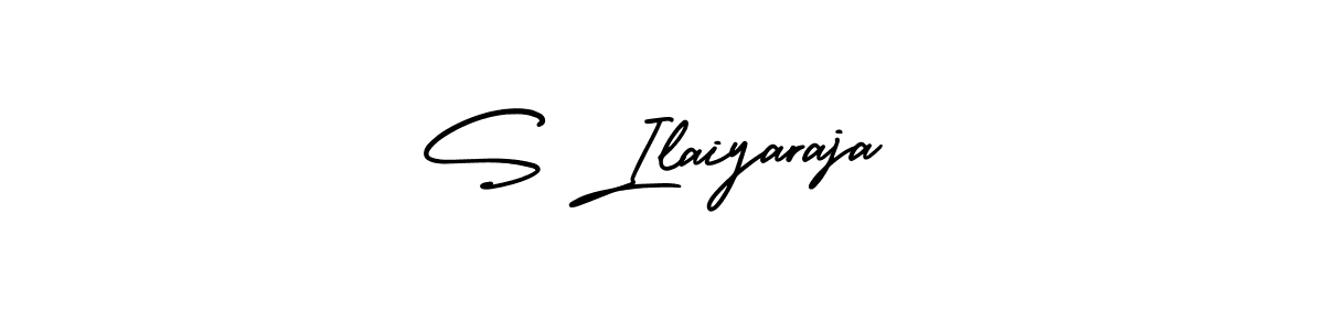 Create a beautiful signature design for name S Ilaiyaraja. With this signature (AmerikaSignatureDemo-Regular) fonts, you can make a handwritten signature for free. S Ilaiyaraja signature style 3 images and pictures png