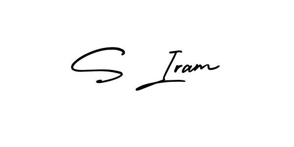 Also we have S Iram name is the best signature style. Create professional handwritten signature collection using AmerikaSignatureDemo-Regular autograph style. S Iram signature style 3 images and pictures png