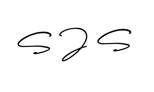 Also we have S J S name is the best signature style. Create professional handwritten signature collection using AmerikaSignatureDemo-Regular autograph style. S J S signature style 3 images and pictures png