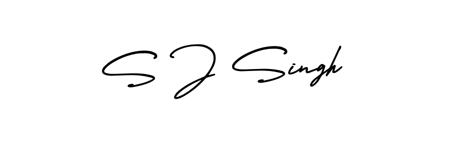 Make a beautiful signature design for name S J Singh. Use this online signature maker to create a handwritten signature for free. S J Singh signature style 3 images and pictures png