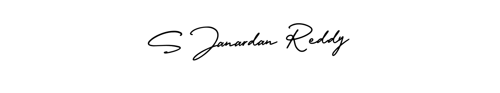 Make a beautiful signature design for name S Janardan Reddy. Use this online signature maker to create a handwritten signature for free. S Janardan Reddy signature style 3 images and pictures png