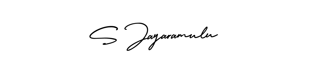 Make a beautiful signature design for name S Jayaramulu. Use this online signature maker to create a handwritten signature for free. S Jayaramulu signature style 3 images and pictures png