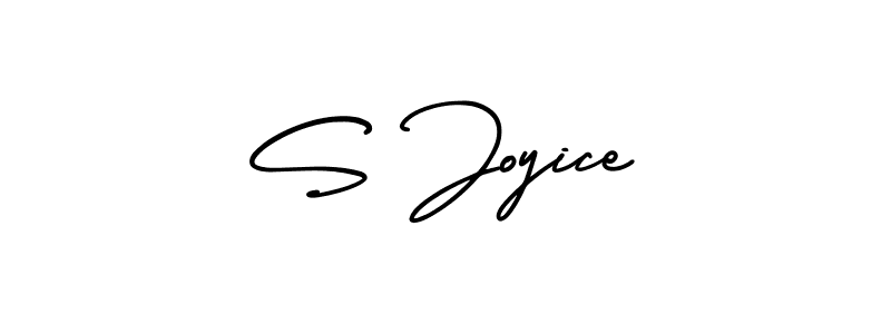 How to make S Joyice signature? AmerikaSignatureDemo-Regular is a professional autograph style. Create handwritten signature for S Joyice name. S Joyice signature style 3 images and pictures png