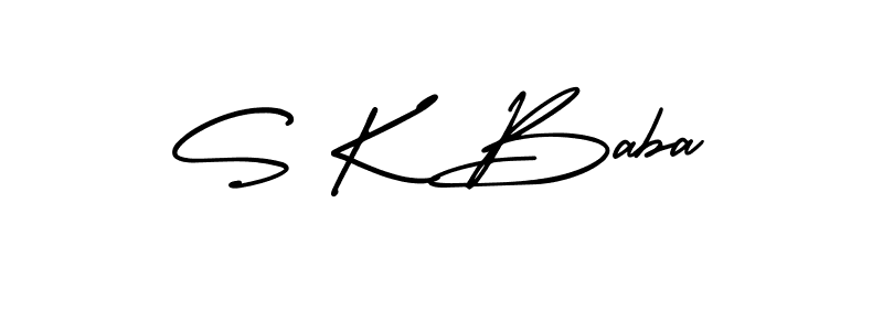 This is the best signature style for the S K Baba name. Also you like these signature font (AmerikaSignatureDemo-Regular). Mix name signature. S K Baba signature style 3 images and pictures png