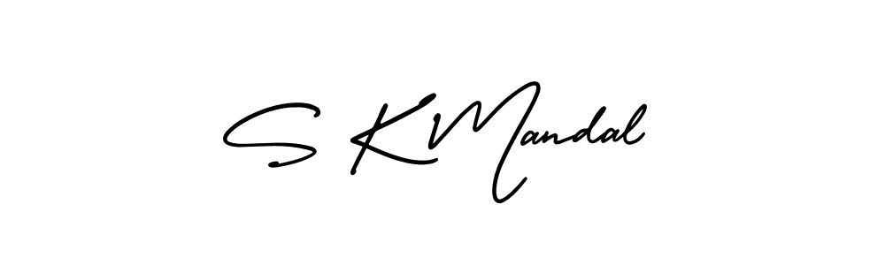 Also we have S K Mandal name is the best signature style. Create professional handwritten signature collection using AmerikaSignatureDemo-Regular autograph style. S K Mandal signature style 3 images and pictures png