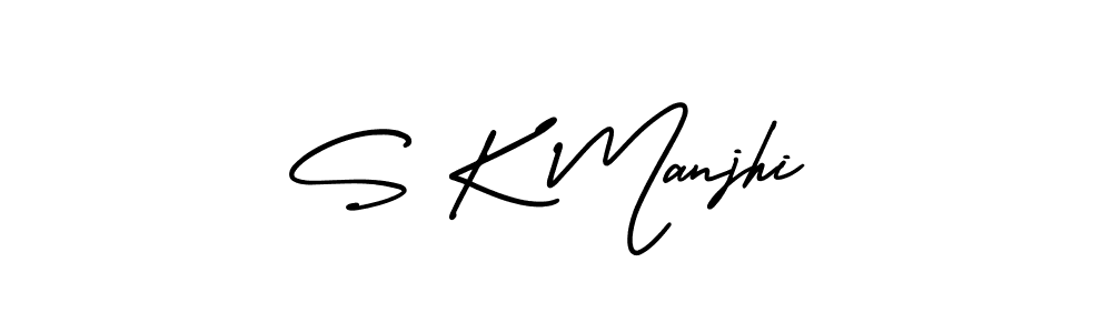 Also we have S K Manjhi name is the best signature style. Create professional handwritten signature collection using AmerikaSignatureDemo-Regular autograph style. S K Manjhi signature style 3 images and pictures png