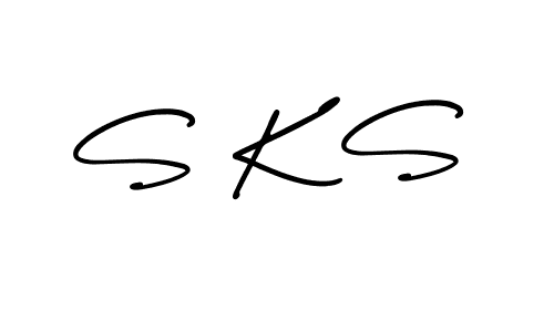 S K S stylish signature style. Best Handwritten Sign (AmerikaSignatureDemo-Regular) for my name. Handwritten Signature Collection Ideas for my name S K S. S K S signature style 3 images and pictures png