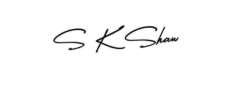 Make a beautiful signature design for name S K Shaw. Use this online signature maker to create a handwritten signature for free. S K Shaw signature style 3 images and pictures png