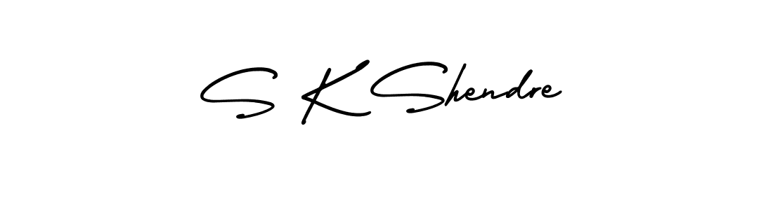 if you are searching for the best signature style for your name S K Shendre. so please give up your signature search. here we have designed multiple signature styles  using AmerikaSignatureDemo-Regular. S K Shendre signature style 3 images and pictures png