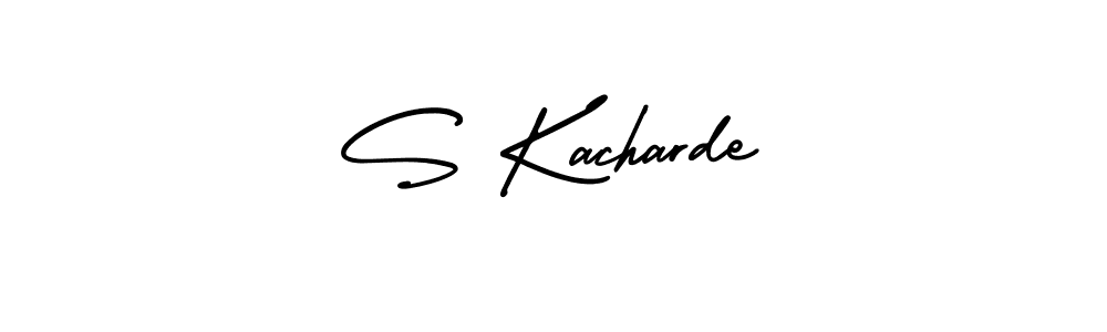 You can use this online signature creator to create a handwritten signature for the name S Kacharde. This is the best online autograph maker. S Kacharde signature style 3 images and pictures png