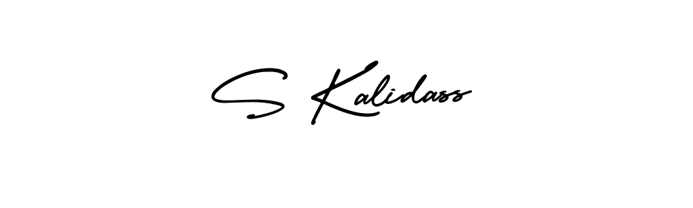 Also we have S Kalidass name is the best signature style. Create professional handwritten signature collection using AmerikaSignatureDemo-Regular autograph style. S Kalidass signature style 3 images and pictures png