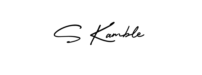 You can use this online signature creator to create a handwritten signature for the name S Kamble. This is the best online autograph maker. S Kamble signature style 3 images and pictures png