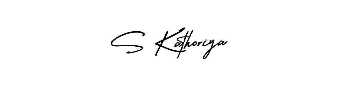 How to Draw S Kathoriya signature style? AmerikaSignatureDemo-Regular is a latest design signature styles for name S Kathoriya. S Kathoriya signature style 3 images and pictures png