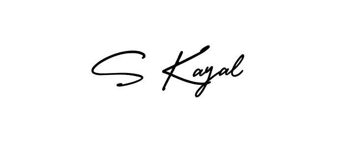 Also we have S Kayal name is the best signature style. Create professional handwritten signature collection using AmerikaSignatureDemo-Regular autograph style. S Kayal signature style 3 images and pictures png