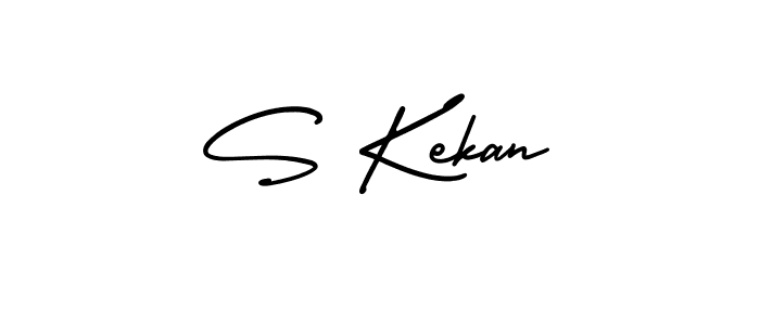 Check out images of Autograph of S Kekan name. Actor S Kekan Signature Style. AmerikaSignatureDemo-Regular is a professional sign style online. S Kekan signature style 3 images and pictures png