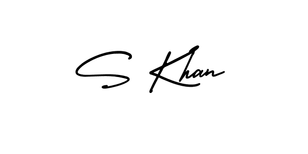 if you are searching for the best signature style for your name S Khan. so please give up your signature search. here we have designed multiple signature styles  using AmerikaSignatureDemo-Regular. S Khan signature style 3 images and pictures png