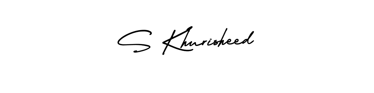It looks lik you need a new signature style for name S Khurisheed. Design unique handwritten (AmerikaSignatureDemo-Regular) signature with our free signature maker in just a few clicks. S Khurisheed signature style 3 images and pictures png