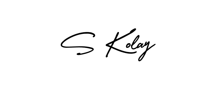 Also You can easily find your signature by using the search form. We will create S Kolay name handwritten signature images for you free of cost using AmerikaSignatureDemo-Regular sign style. S Kolay signature style 3 images and pictures png