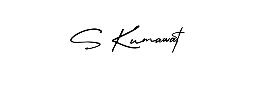 It looks lik you need a new signature style for name S Kumawat. Design unique handwritten (AmerikaSignatureDemo-Regular) signature with our free signature maker in just a few clicks. S Kumawat signature style 3 images and pictures png