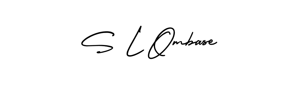 You can use this online signature creator to create a handwritten signature for the name S L Ombase. This is the best online autograph maker. S L Ombase signature style 3 images and pictures png