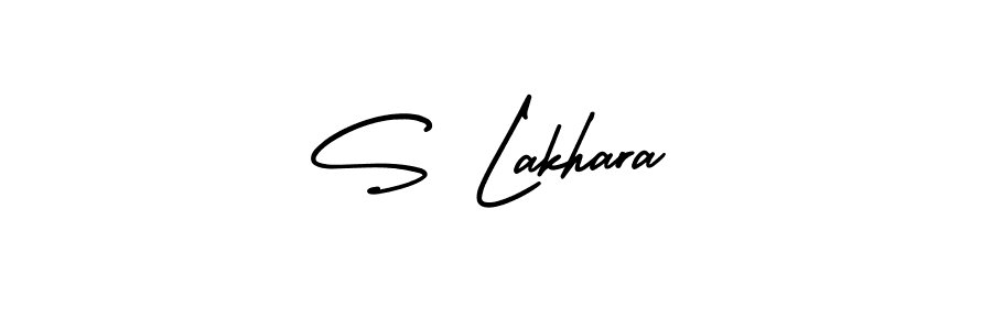 This is the best signature style for the S Lakhara name. Also you like these signature font (AmerikaSignatureDemo-Regular). Mix name signature. S Lakhara signature style 3 images and pictures png