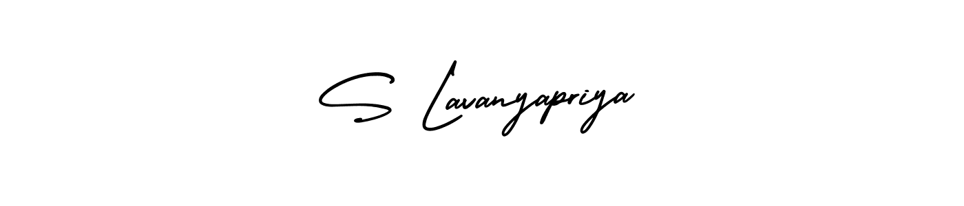Best and Professional Signature Style for S Lavanyapriya. AmerikaSignatureDemo-Regular Best Signature Style Collection. S Lavanyapriya signature style 3 images and pictures png