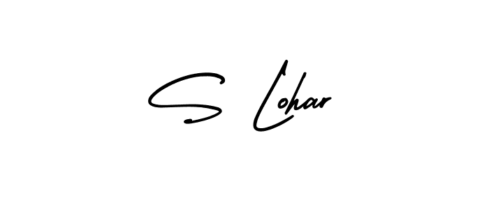 How to Draw S Lohar signature style? AmerikaSignatureDemo-Regular is a latest design signature styles for name S Lohar. S Lohar signature style 3 images and pictures png