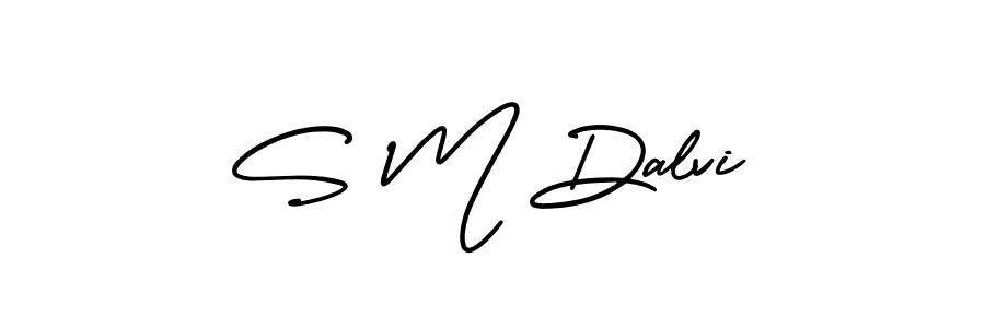 Best and Professional Signature Style for S M Dalvi. AmerikaSignatureDemo-Regular Best Signature Style Collection. S M Dalvi signature style 3 images and pictures png