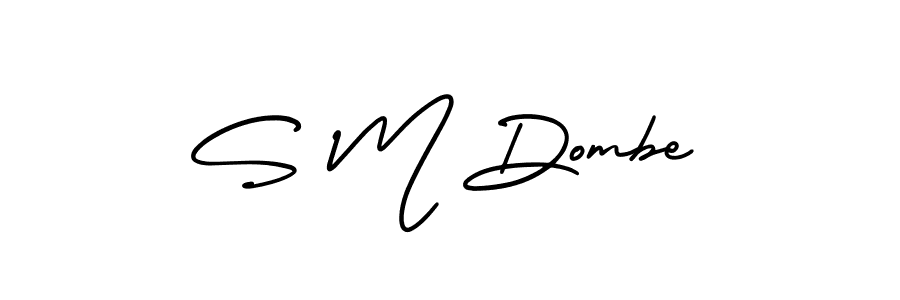 Similarly AmerikaSignatureDemo-Regular is the best handwritten signature design. Signature creator online .You can use it as an online autograph creator for name S M Dombe. S M Dombe signature style 3 images and pictures png