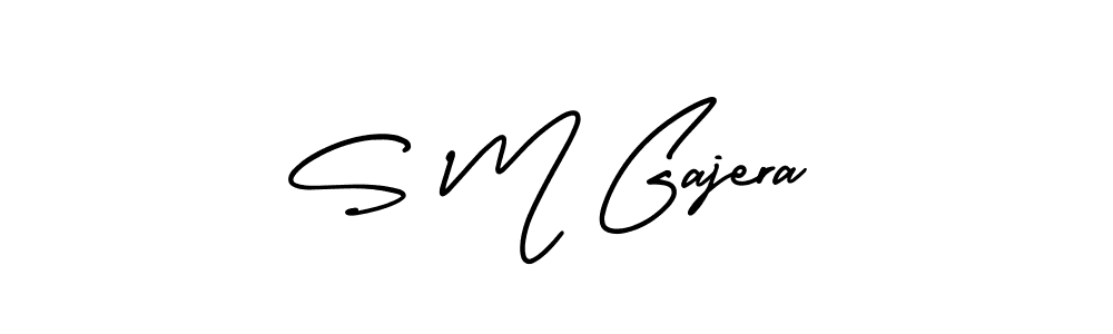Once you've used our free online signature maker to create your best signature AmerikaSignatureDemo-Regular style, it's time to enjoy all of the benefits that S M Gajera name signing documents. S M Gajera signature style 3 images and pictures png