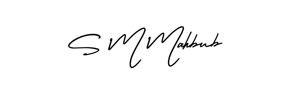 Once you've used our free online signature maker to create your best signature AmerikaSignatureDemo-Regular style, it's time to enjoy all of the benefits that S M Mahbub name signing documents. S M Mahbub signature style 3 images and pictures png