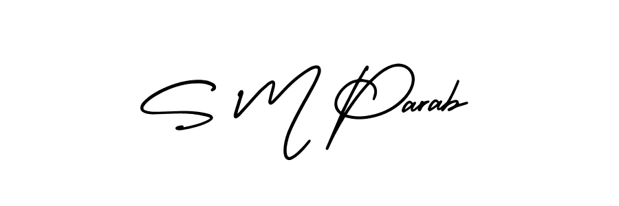 Here are the top 10 professional signature styles for the name S M Parab. These are the best autograph styles you can use for your name. S M Parab signature style 3 images and pictures png