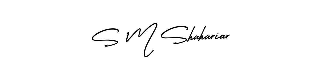 Make a beautiful signature design for name S M Shahariar. Use this online signature maker to create a handwritten signature for free. S M Shahariar signature style 3 images and pictures png