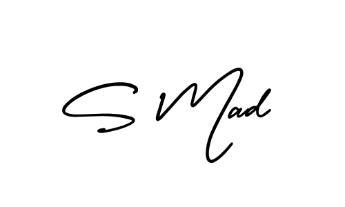 Also we have S Mad name is the best signature style. Create professional handwritten signature collection using AmerikaSignatureDemo-Regular autograph style. S Mad signature style 3 images and pictures png