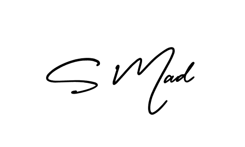 Check out images of Autograph of S Mad name. Actor S Mad Signature Style. AmerikaSignatureDemo-Regular is a professional sign style online. S Mad signature style 3 images and pictures png