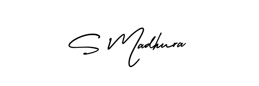 Once you've used our free online signature maker to create your best signature AmerikaSignatureDemo-Regular style, it's time to enjoy all of the benefits that S Madhura name signing documents. S Madhura signature style 3 images and pictures png