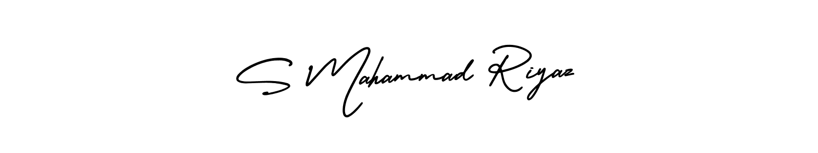 Make a beautiful signature design for name S Mahammad Riyaz. Use this online signature maker to create a handwritten signature for free. S Mahammad Riyaz signature style 3 images and pictures png